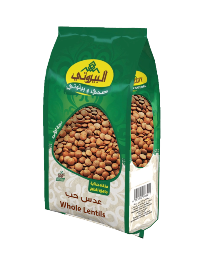 dry whole lentils
